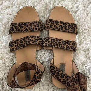 Steve Madden Leopard Print Sandals